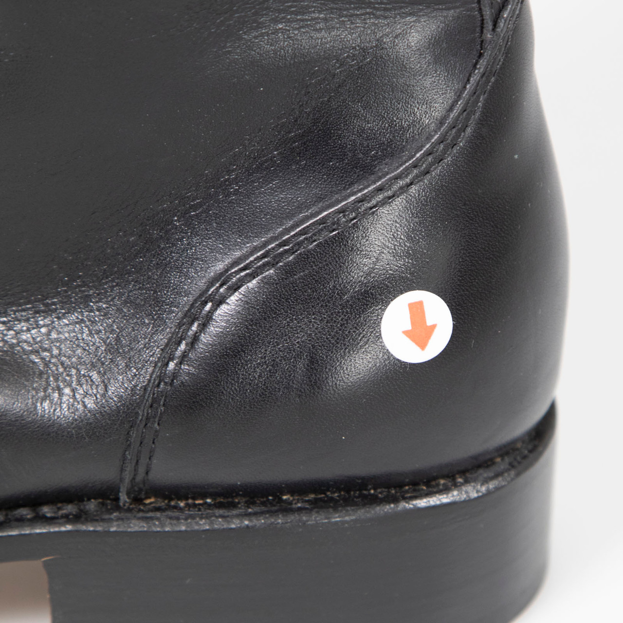 Ludwig Reiter Black Leather Knee High Lace Up Boots