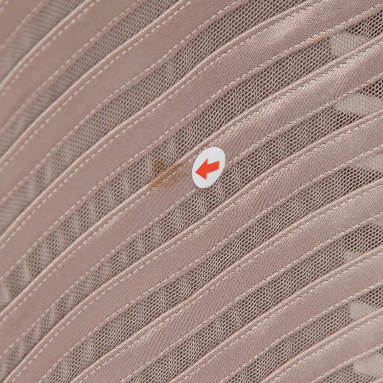 BCBG Max Azria Pink Halterneck Striped Maxi Dress