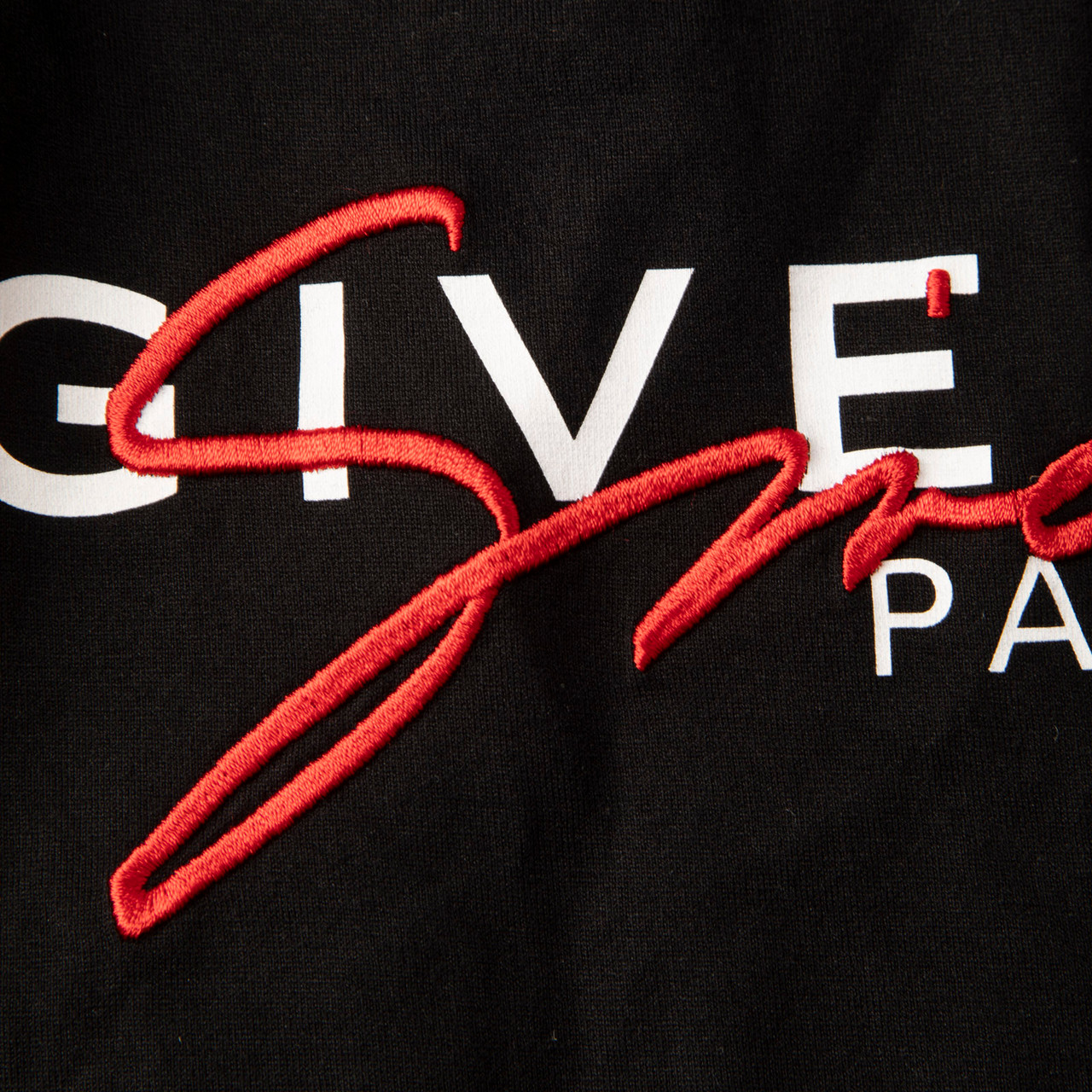 Givenchy Black Logo Detail T-Shirt