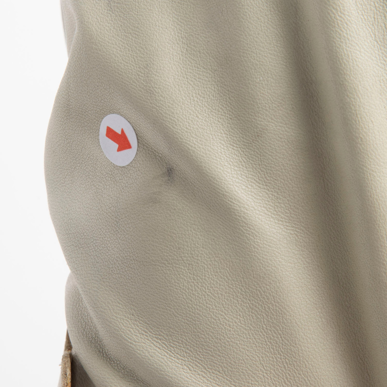 Emporio Armani Grey Leather Double Breast Jacket