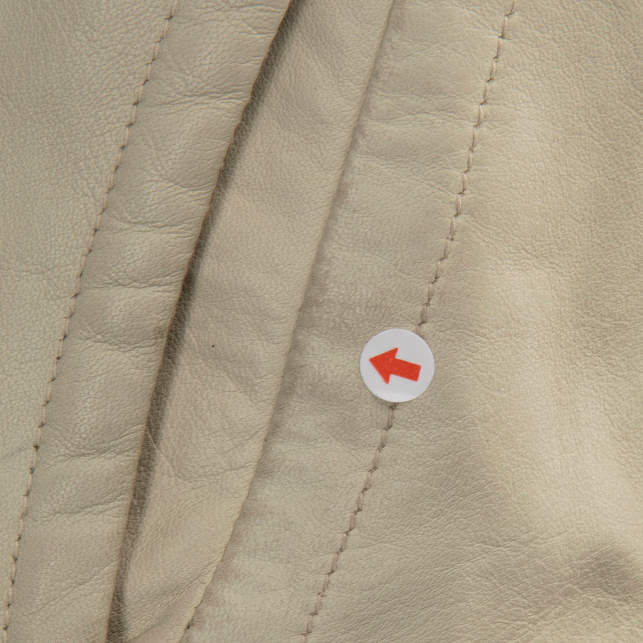 Emporio Armani Grey Leather Double Breast Jacket