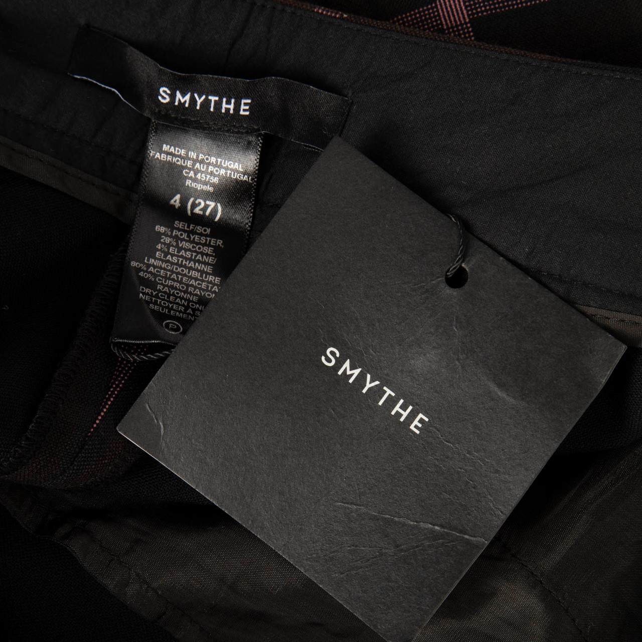 Smythe Rosewood Plaid Wide Leg Culotte