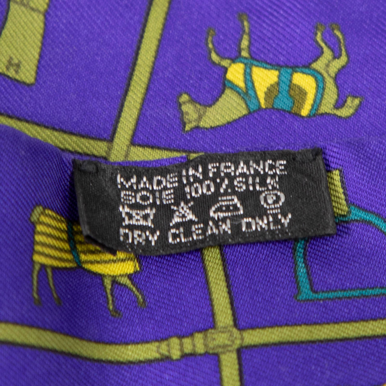 Hermès Blue Silk Twilly 86 Scarf