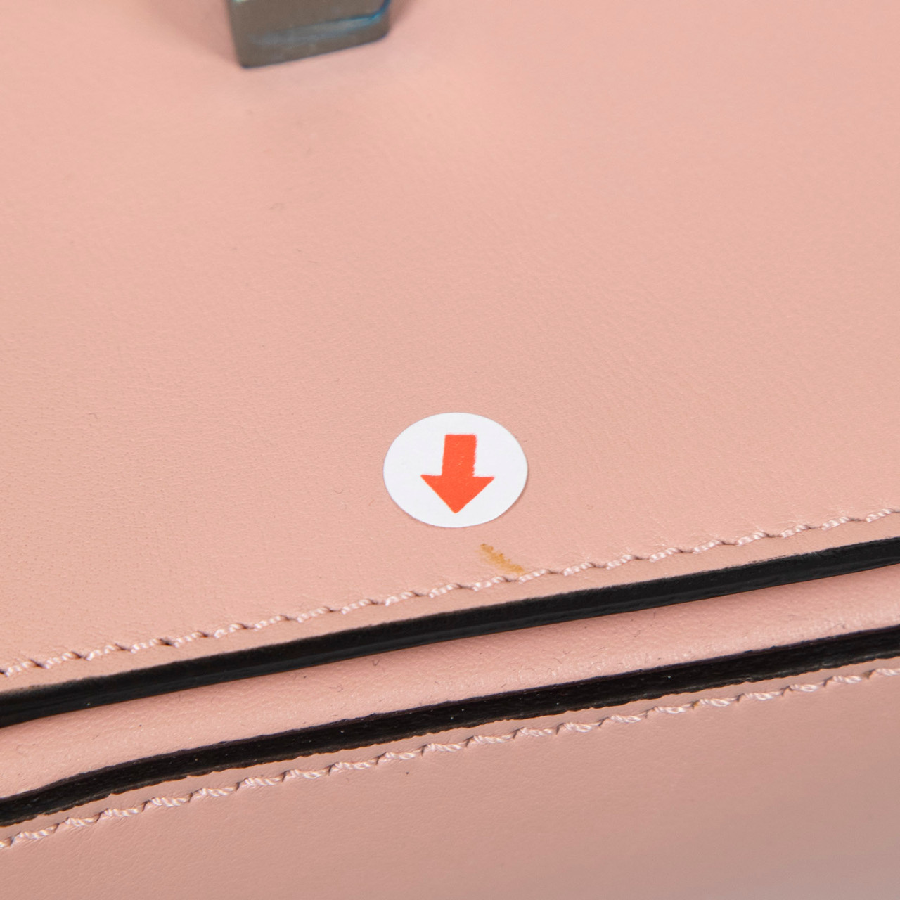 Lanvin Pink Leather Mini Jiji Bag