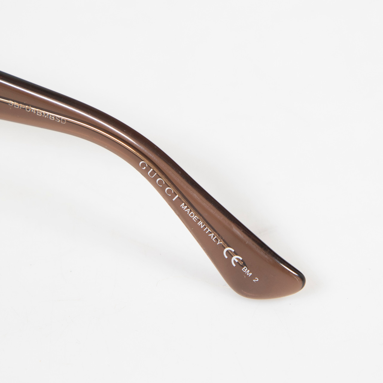 Gucci Brown Gradient Round Sunglasses