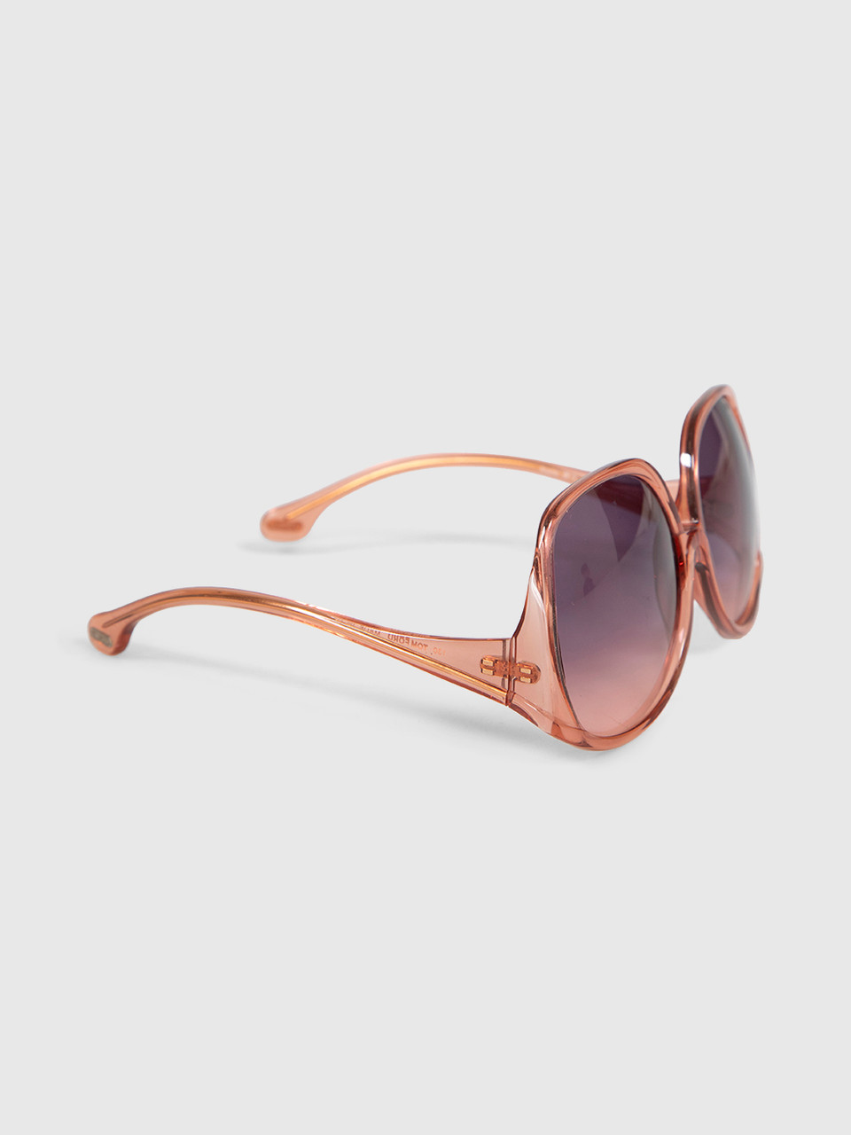Tom Ford Pink Square Frame Gradient Sunglasses