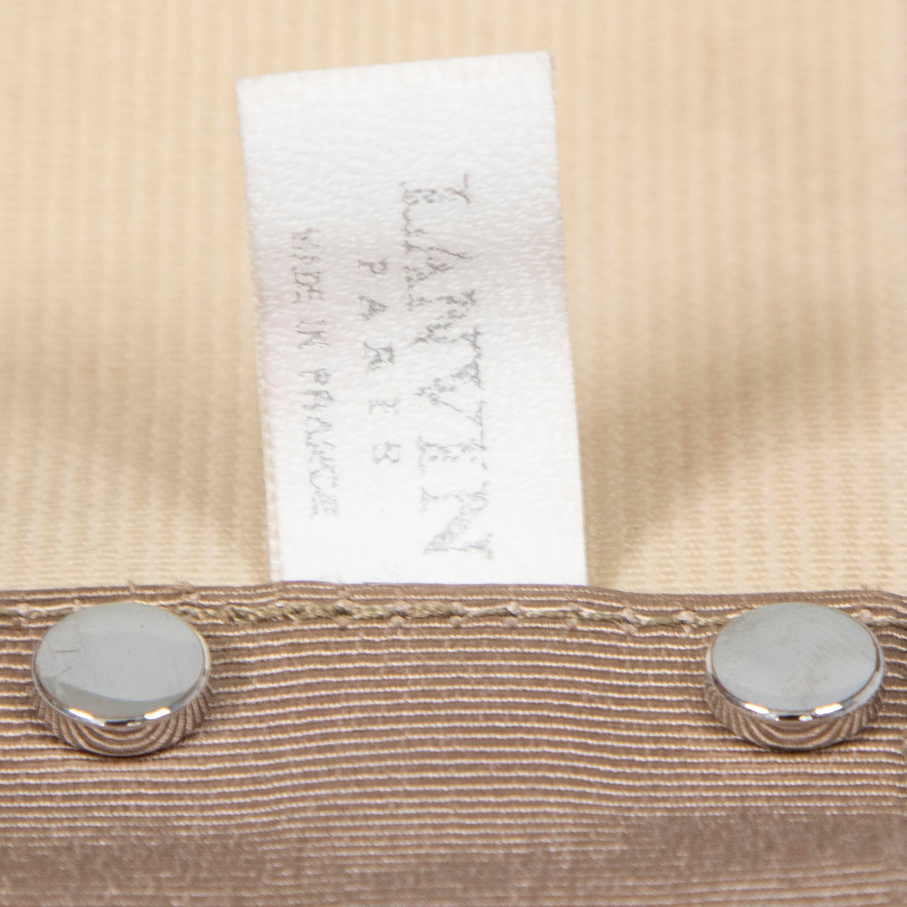 Lanvin Beige Elasticated Eyelets Belt