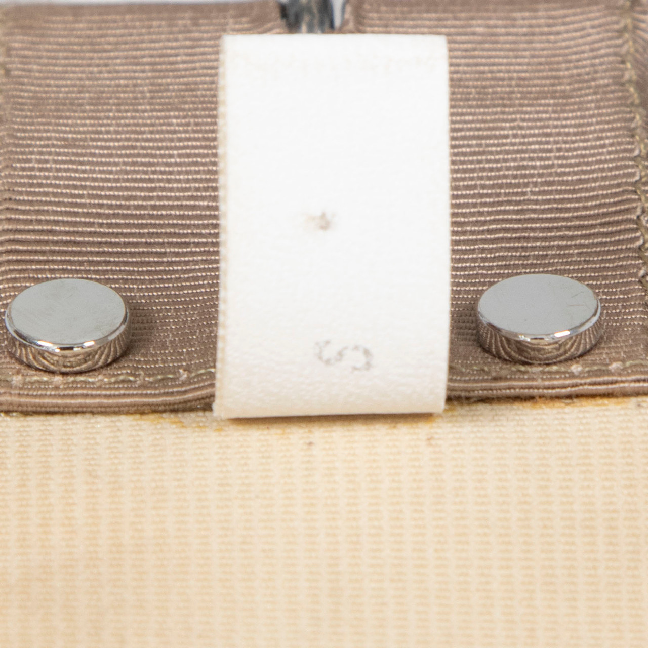 Lanvin Beige Elasticated Eyelets Belt