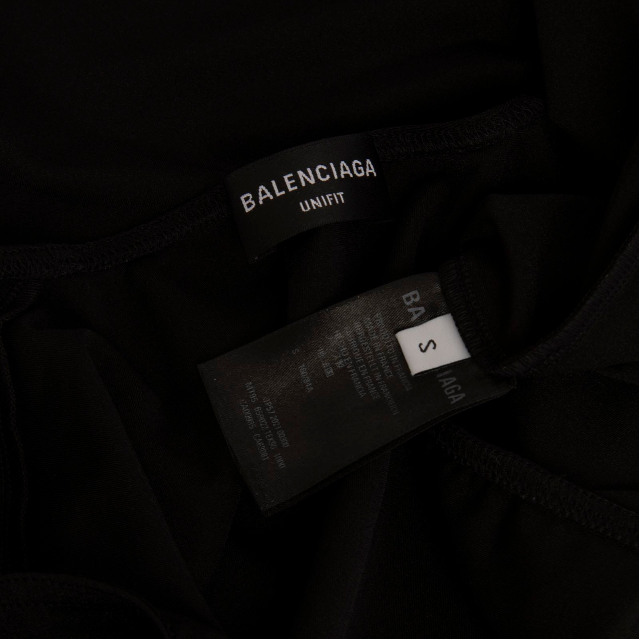 Balenciaga Balenciaga Unifit Black Stretchy Tank Top