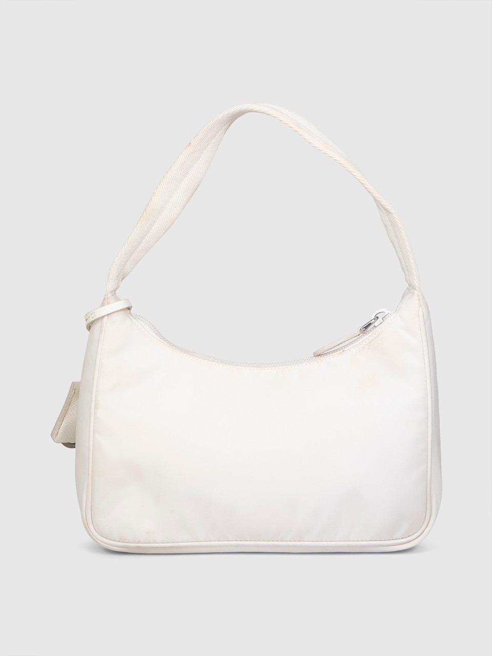 Prada White Re-Edition 2000 Re-Nylon Mini Bag