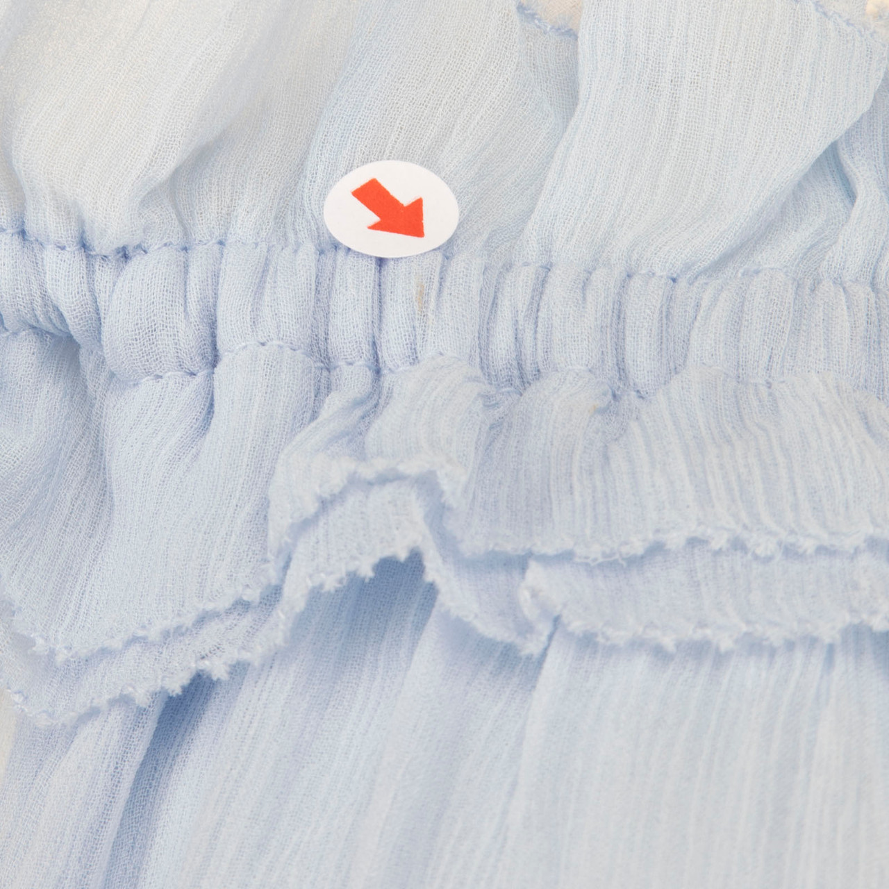 Maje Blue Maxi Long Sheer Sleeves Dress