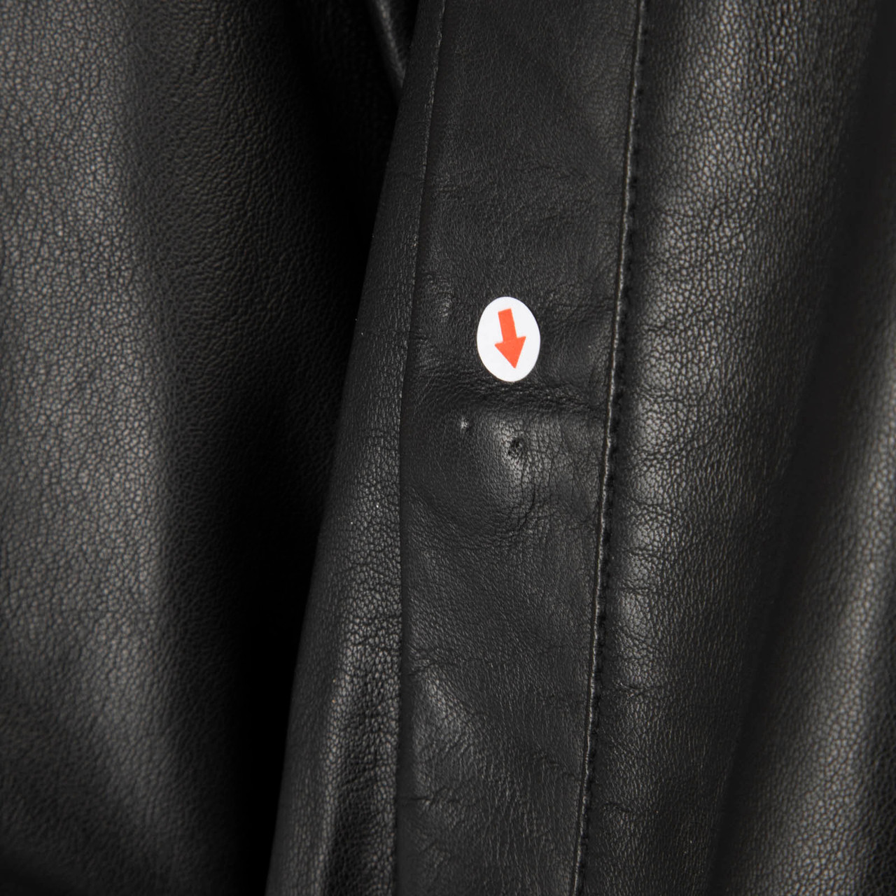 All Saints Black Leather Orten Bomber Jacket