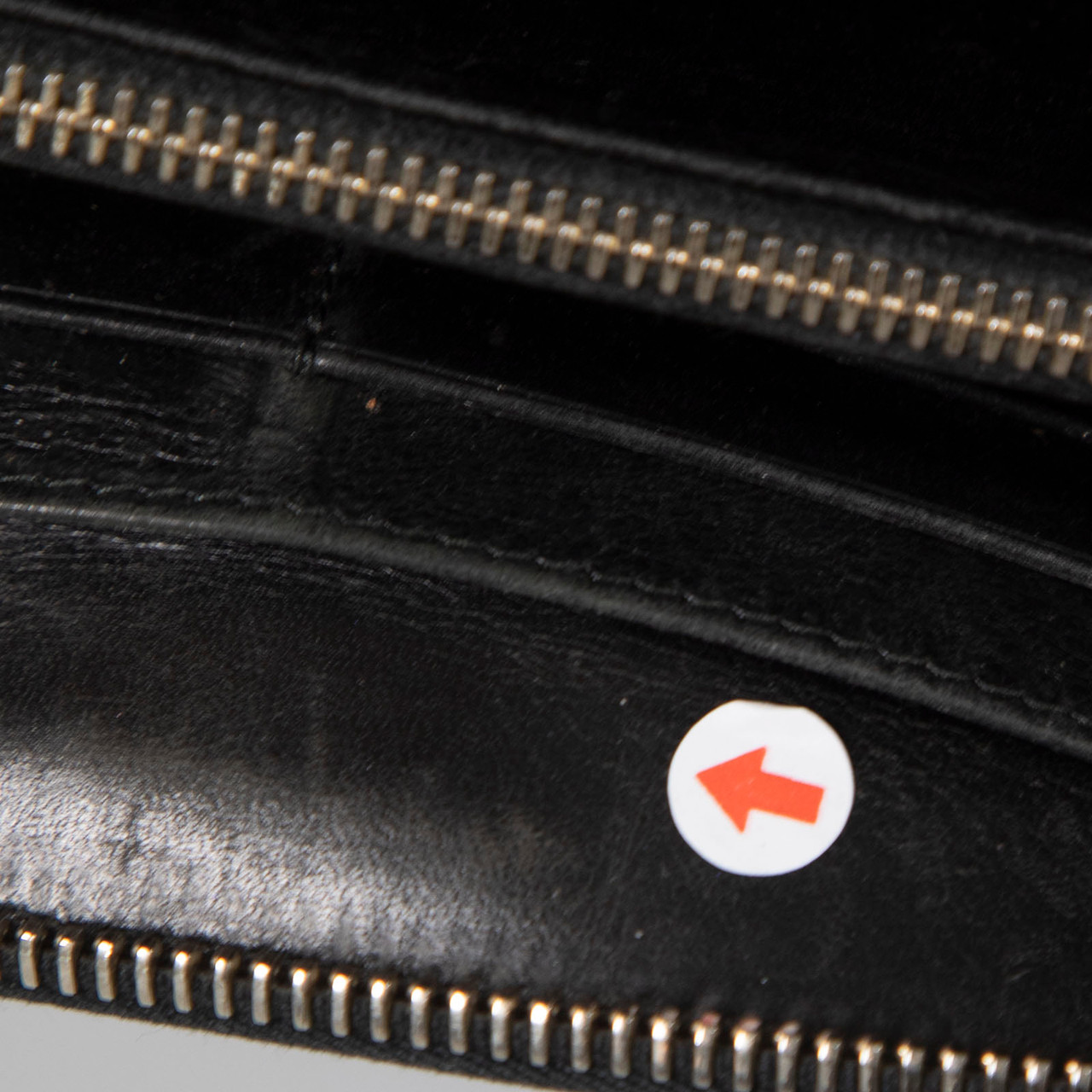 Miu Miu Black Croc Embossed Leather Wallet