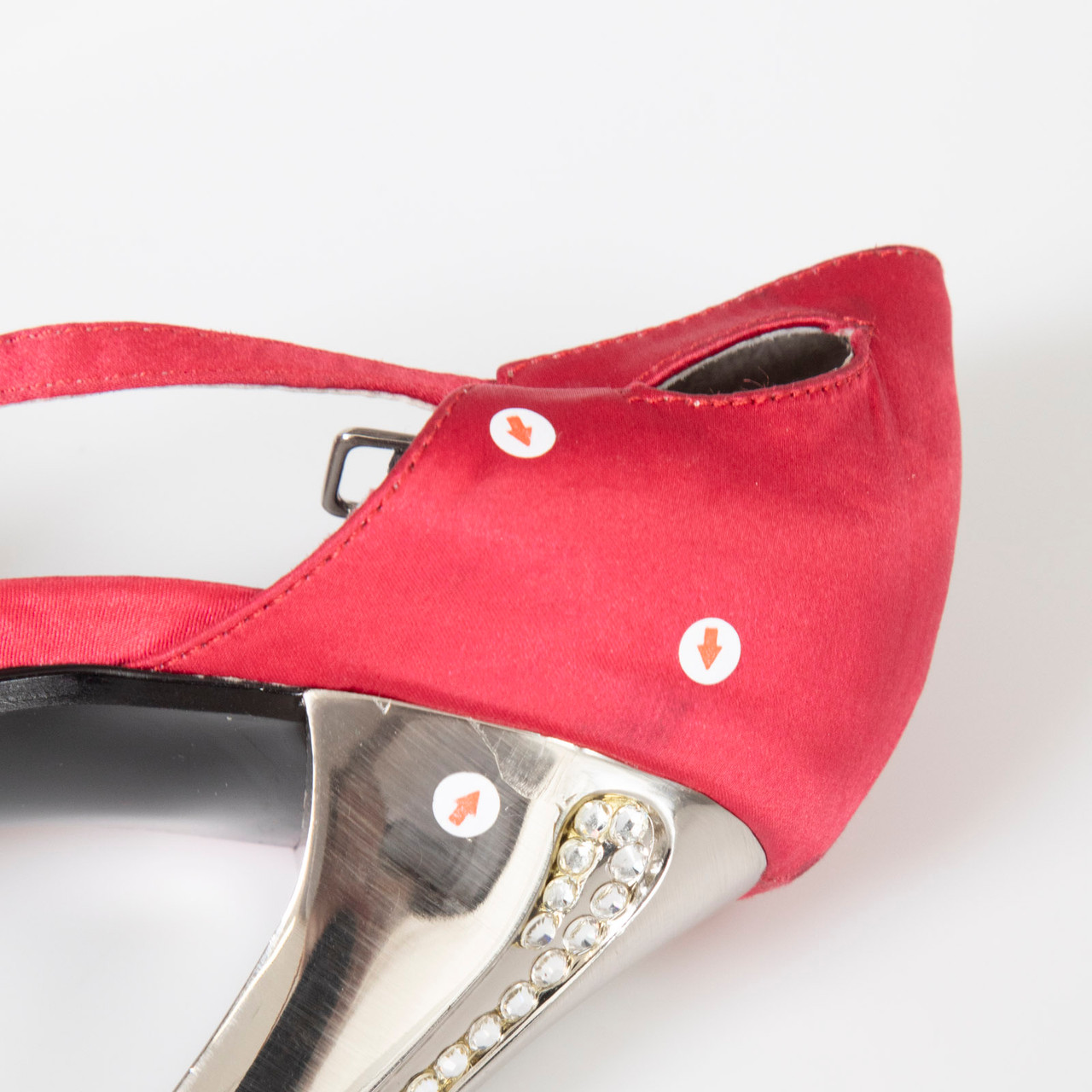 Carvela Red Crystal Embellished Sandals