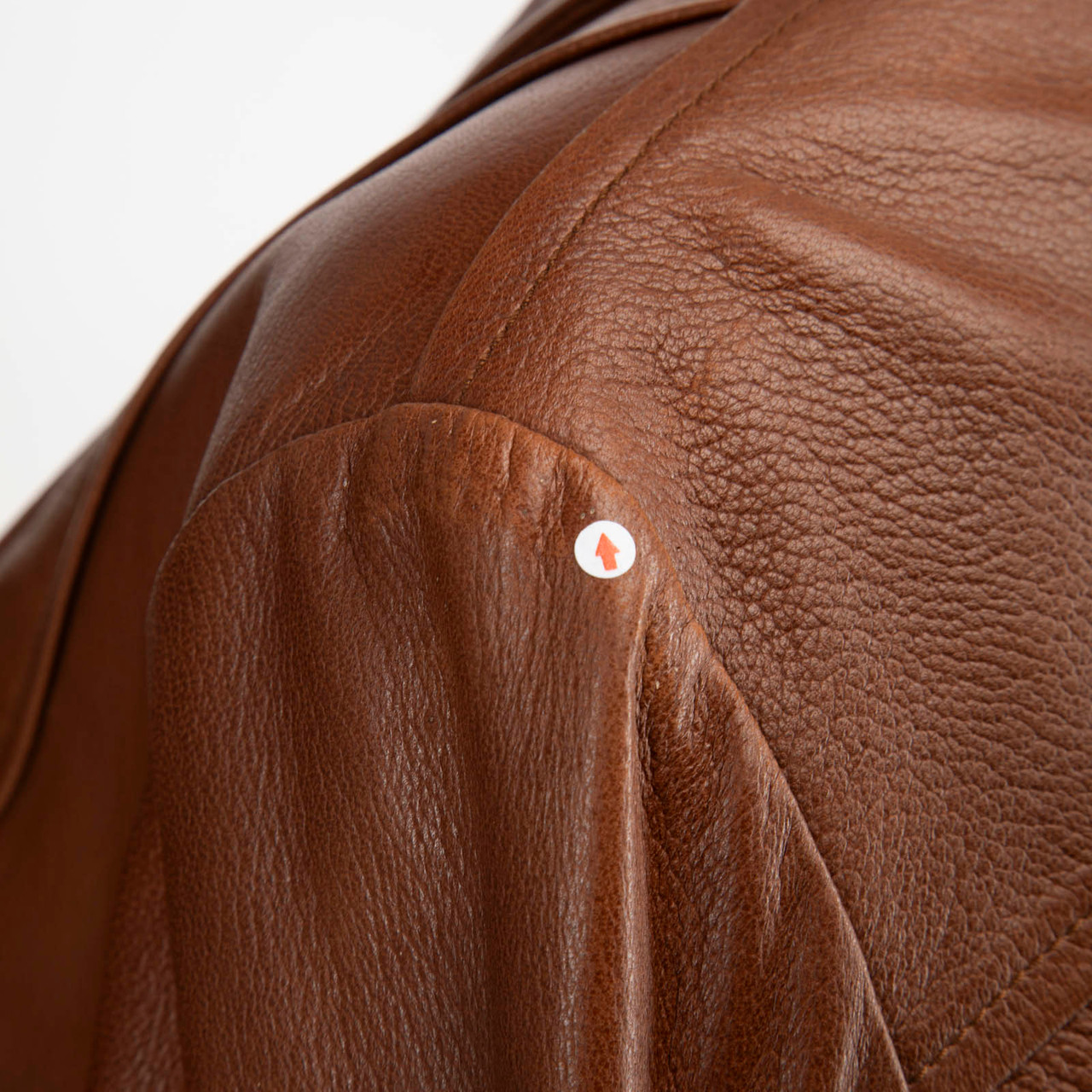 Holland & Holland Brown Leather Belted Jacket