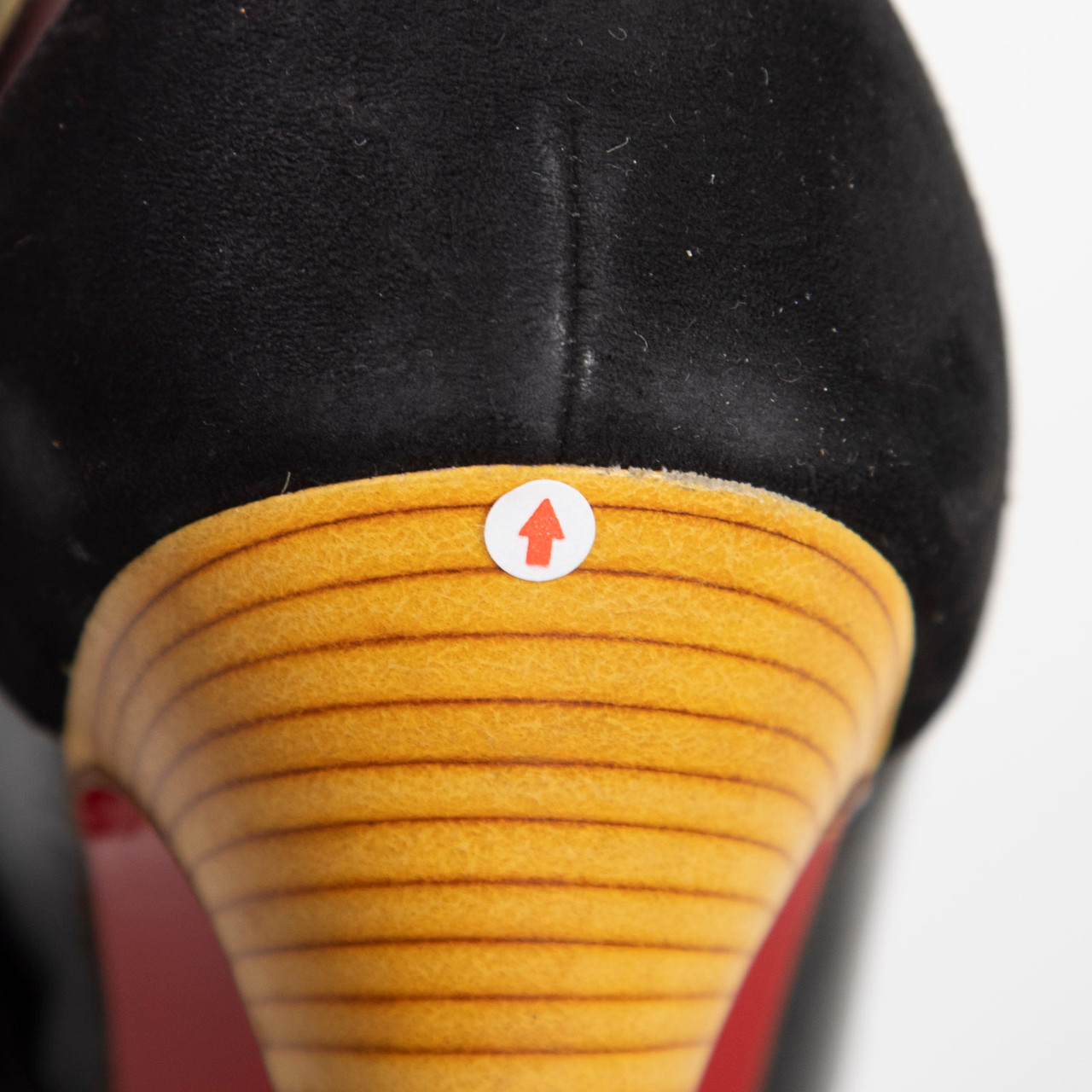 Christian Louboutin Leather & Pony Style Panelled Heels