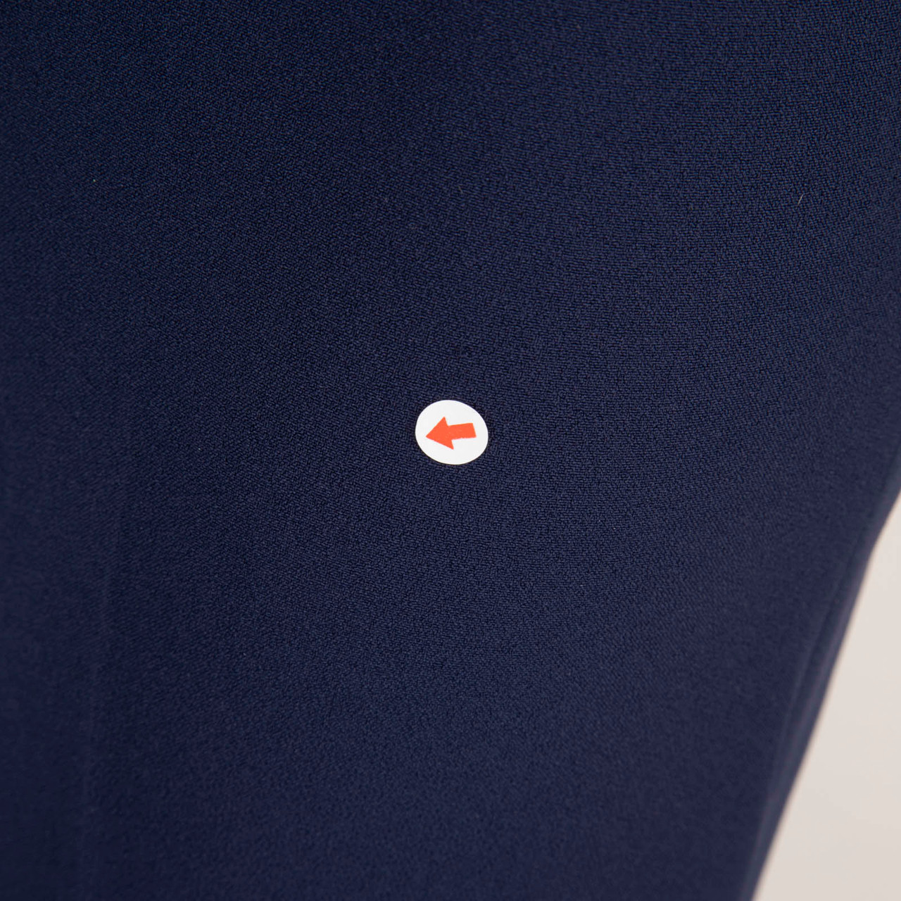 Safiyaa Navy High Rise Wide Fit Trousers