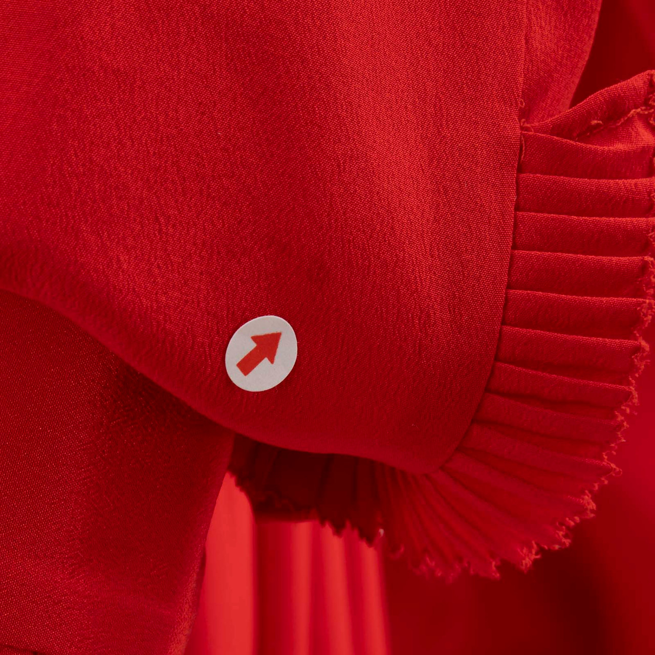 Zadig & Voltaire Red Knee Length Silk Dress