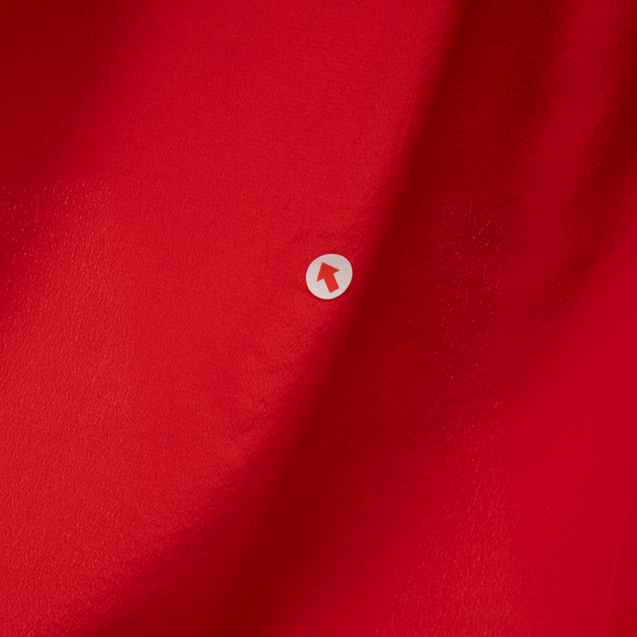 Zadig & Voltaire Red Knee Length Silk Dress