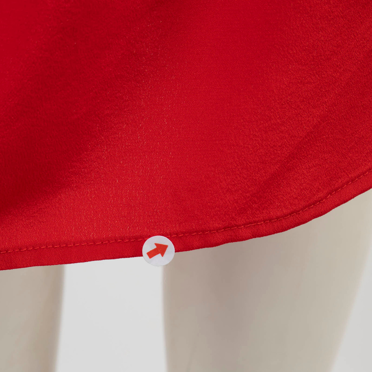 Zadig & Voltaire Red Knee Length Silk Dress