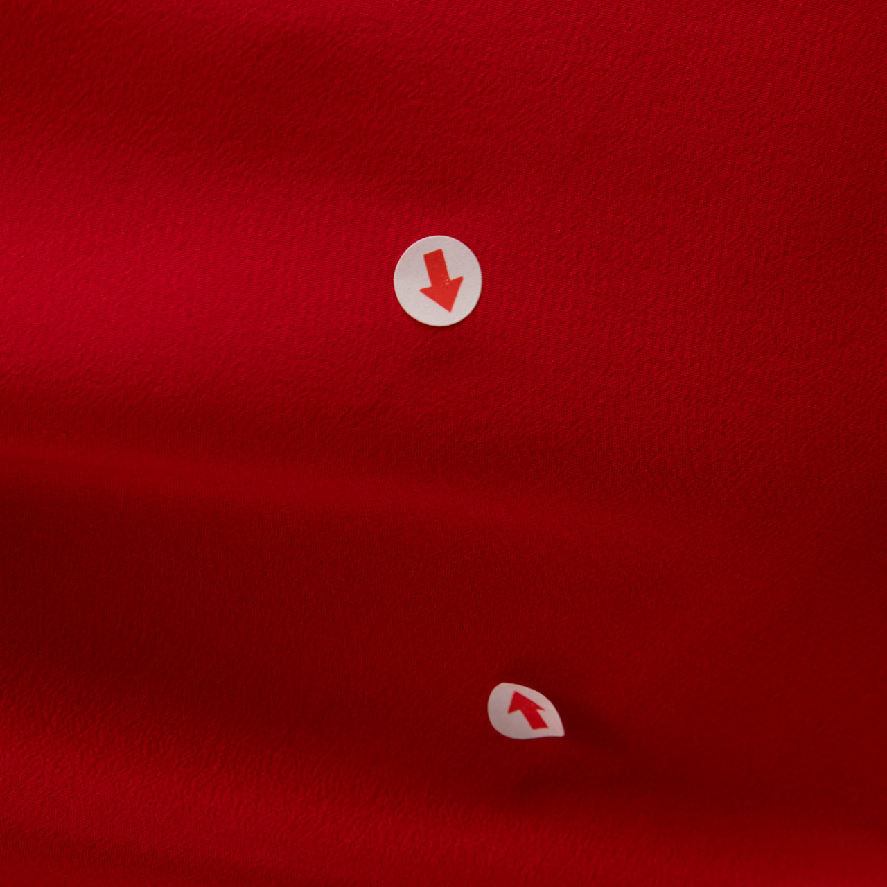 Zadig & Voltaire Red Knee Length Silk Dress