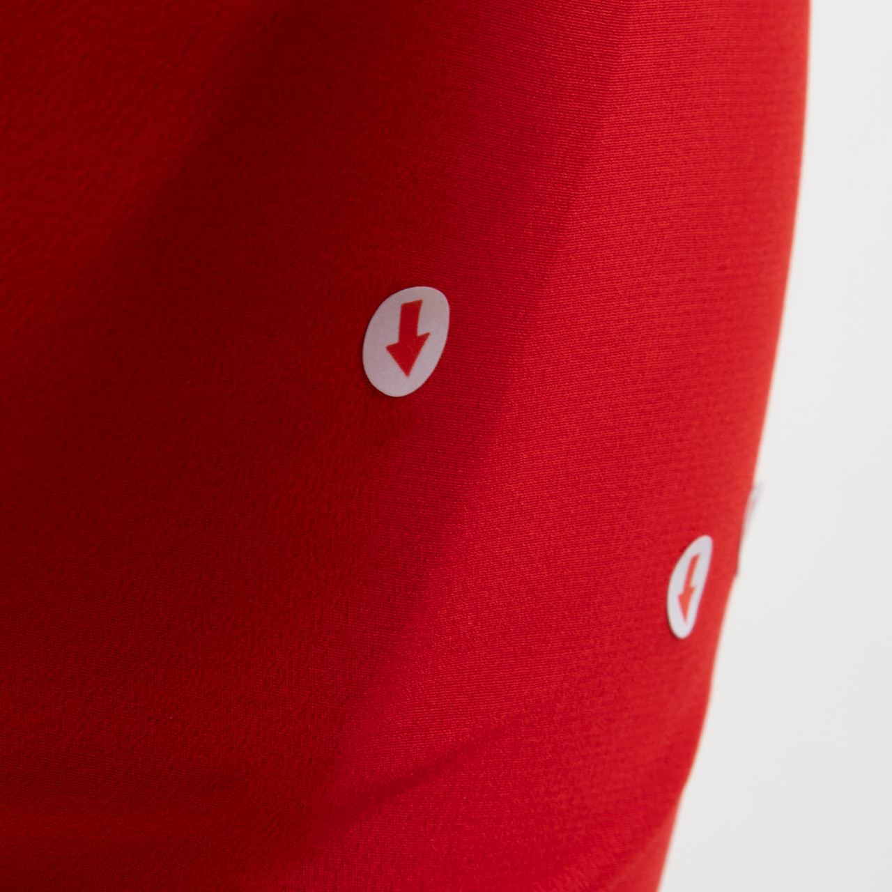 Zadig & Voltaire Red Knee Length Silk Dress