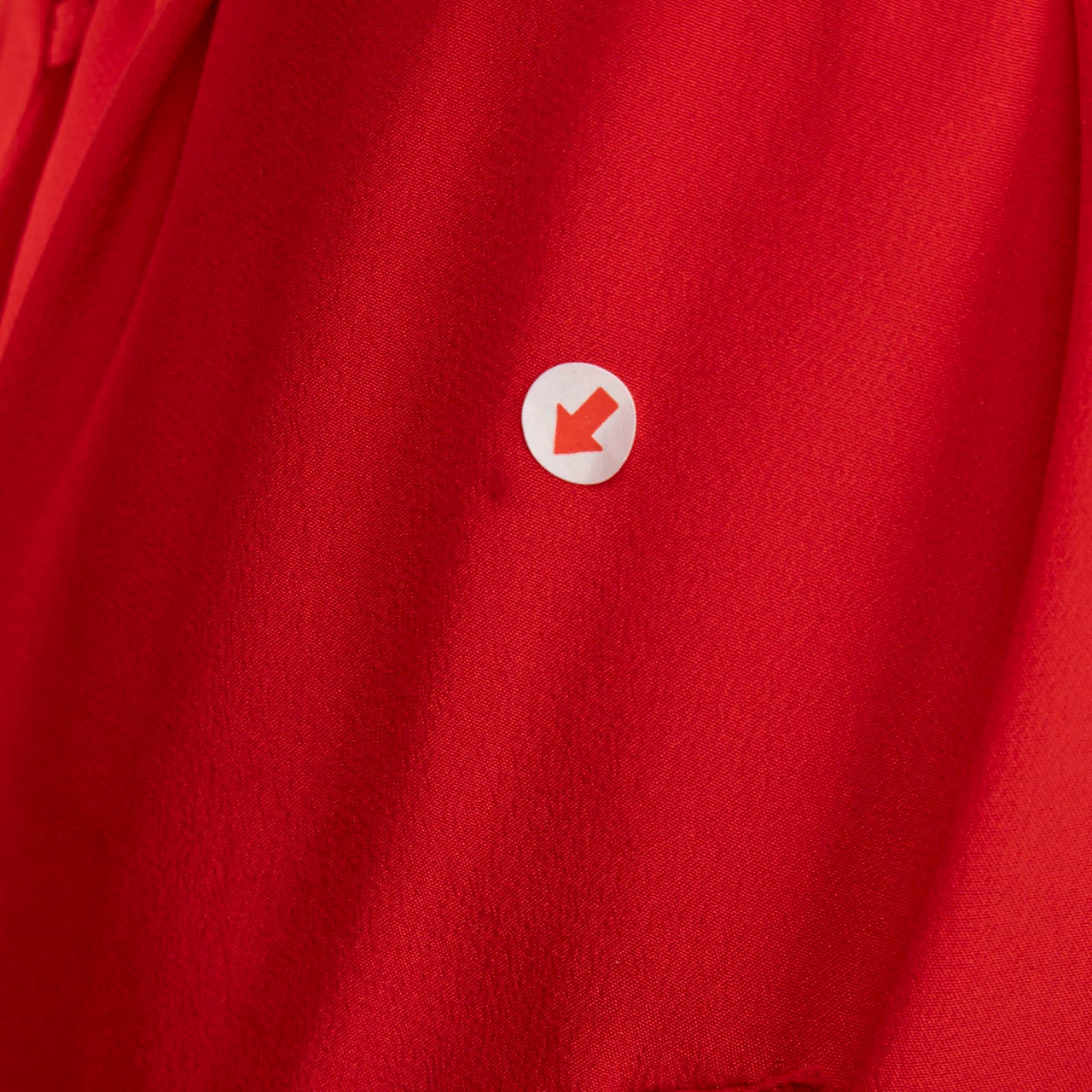 Zadig & Voltaire Red Knee Length Silk Dress