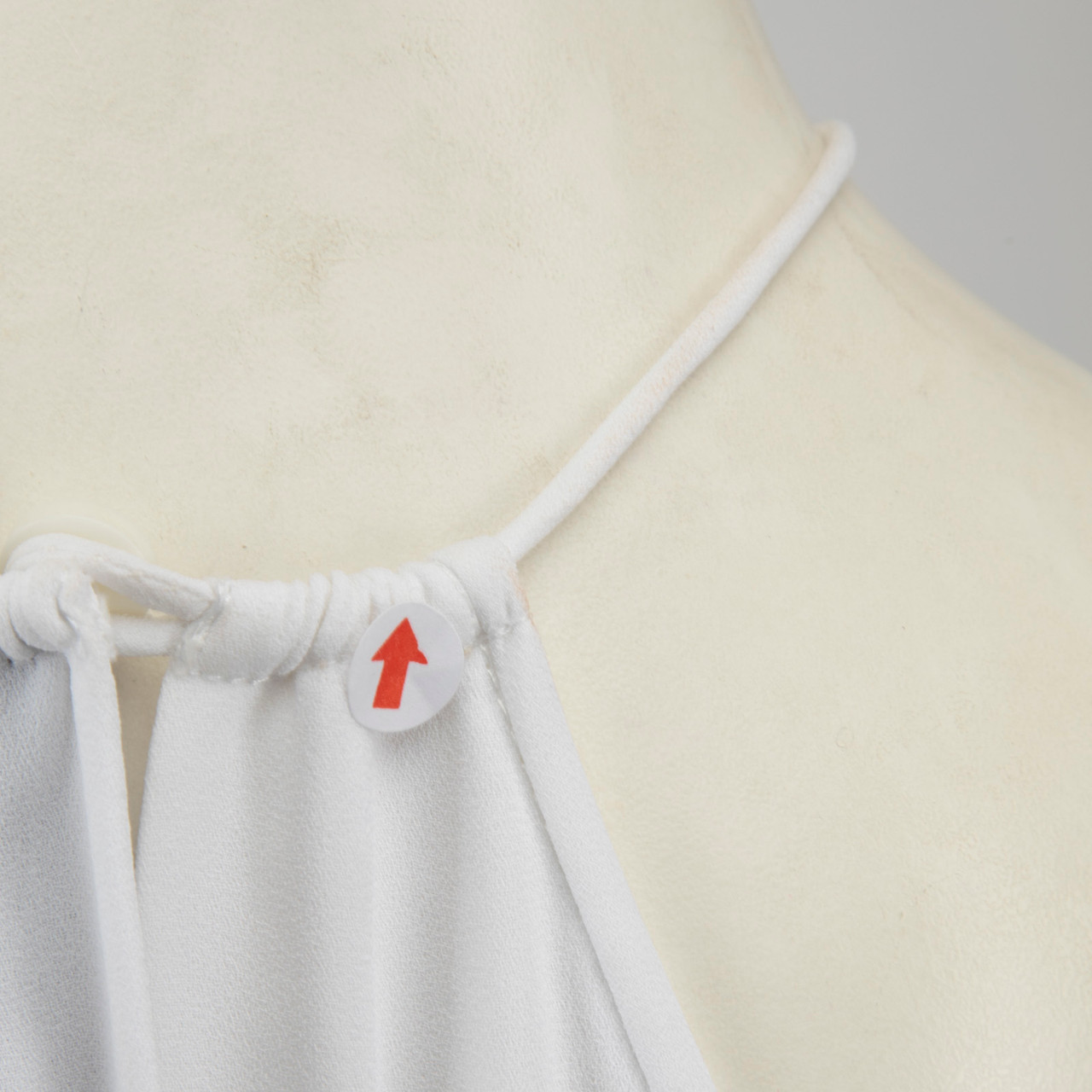 Dion Lee White Sleeveless Midi Dress