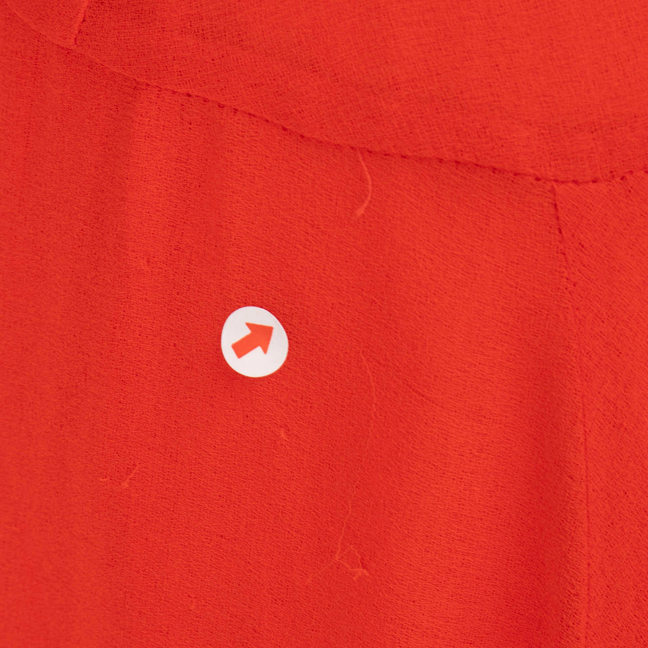 Maje Red Long Sleeve Midi Dress