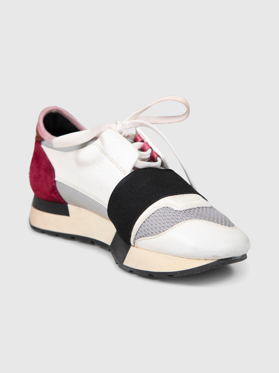 Balenciaga Panelled Race Runner Trainers