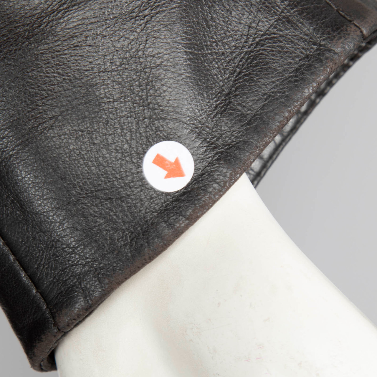 Esocco Brown Sheep Leather & Rabbit Fur Coat