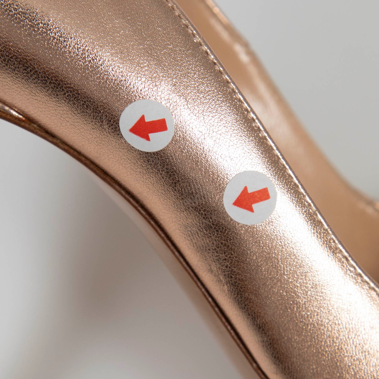 Gianvito Rossi Rose Gold Leather Point Toe Pumps