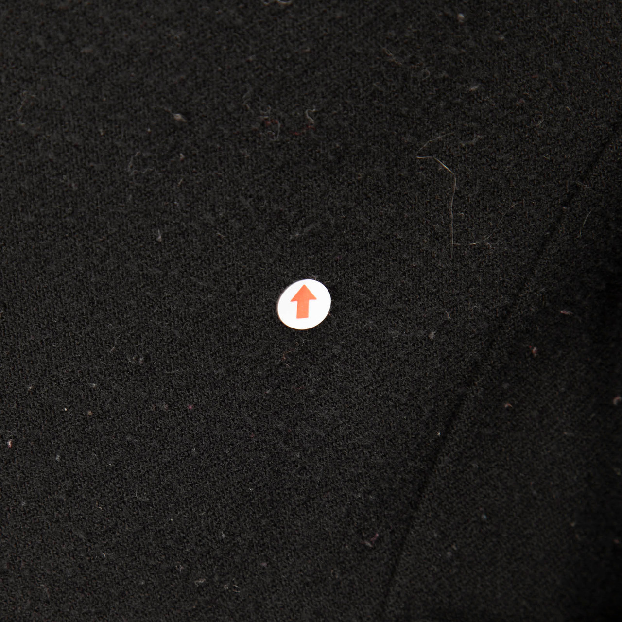 Fendi Black Long Wool Double Breasted Coat