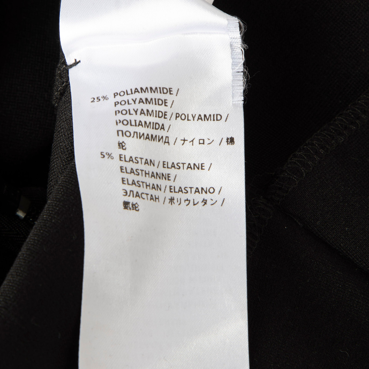 Alexander McQueen Black Zip Detail Midi Skirt