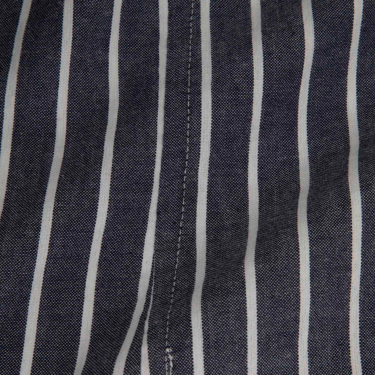 Nili Lotan Navy & White Striped Long Sleeve Shirt
