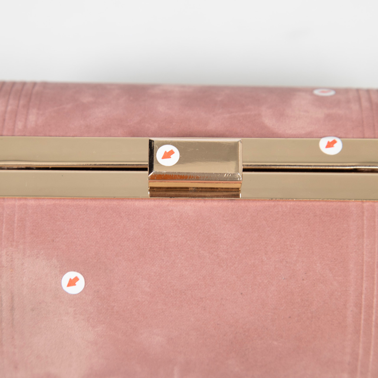 Jean Paul Gaultier Pink Velvet Cylinder Clutch