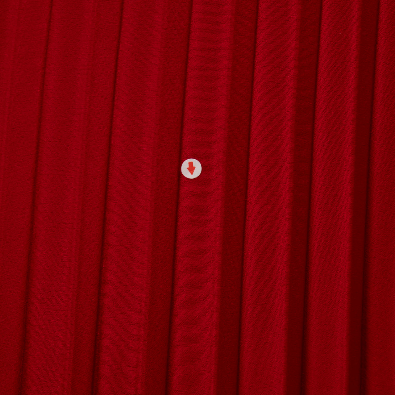 Club Monaco Red Midi Pleated Skirt