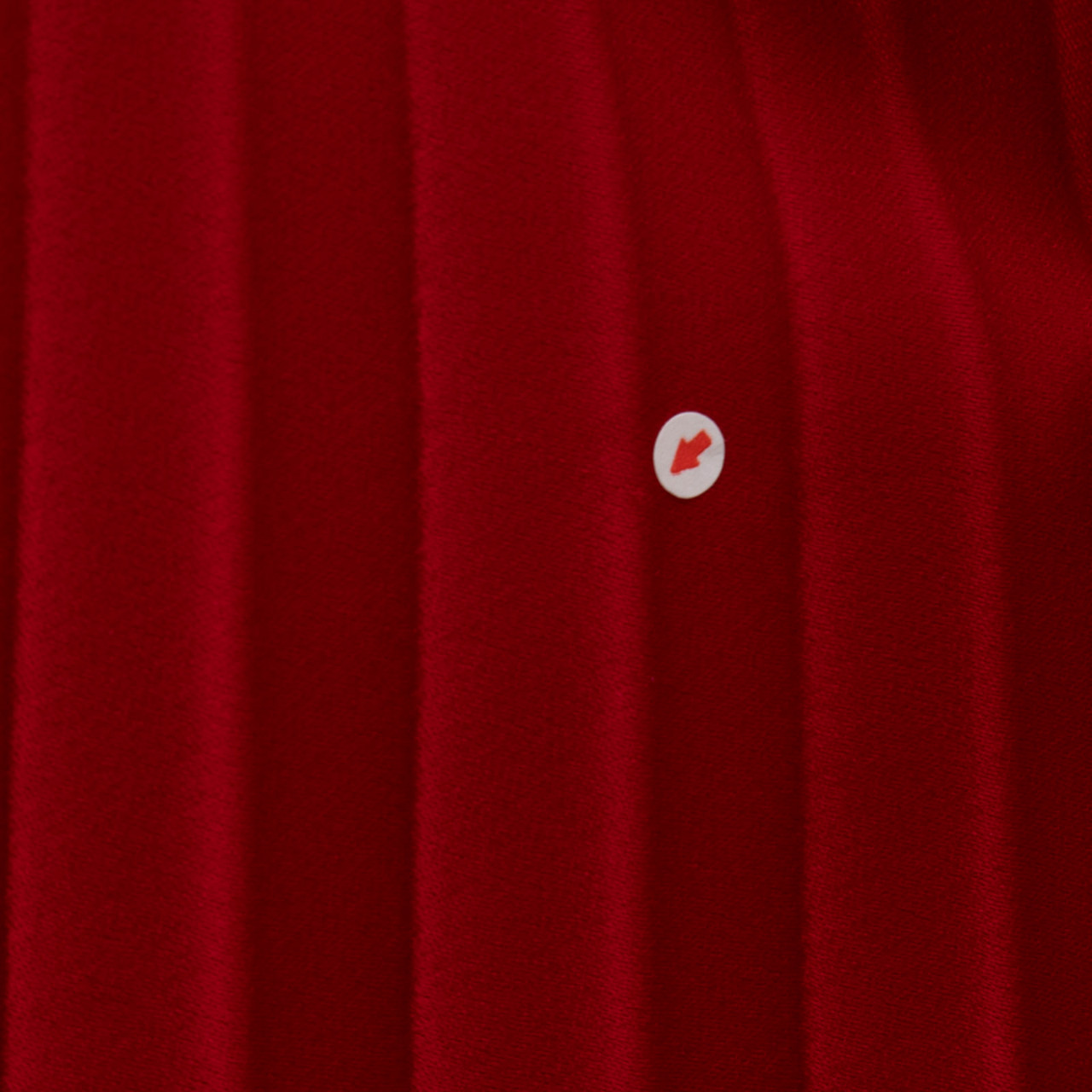 Club Monaco Red Midi Pleated Skirt