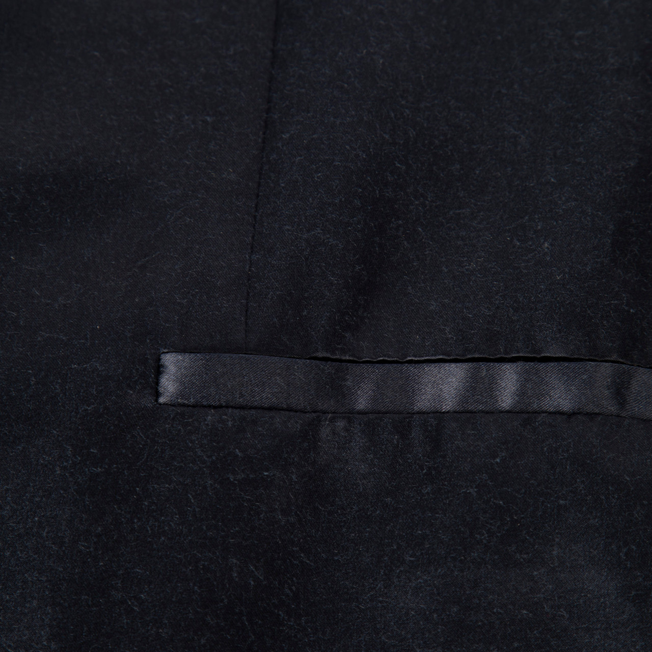 Haider Ackermann Navy Silk Blazer