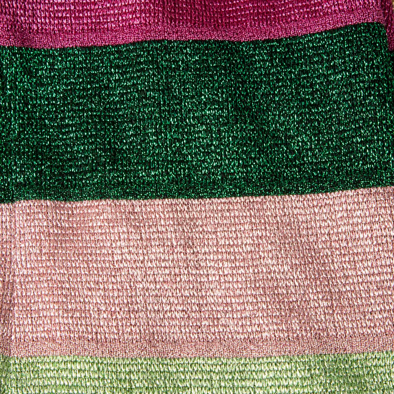 Missoni Metallic Mini Striped Dress