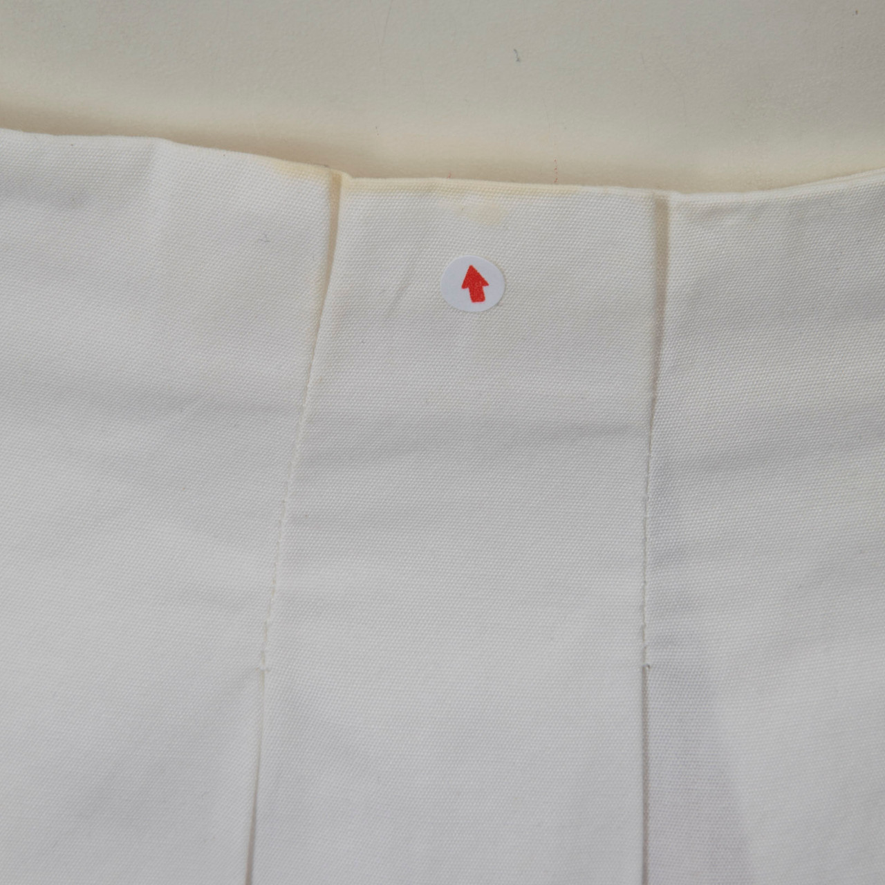 Chloé White Mini Pleated Side Zip Skirt