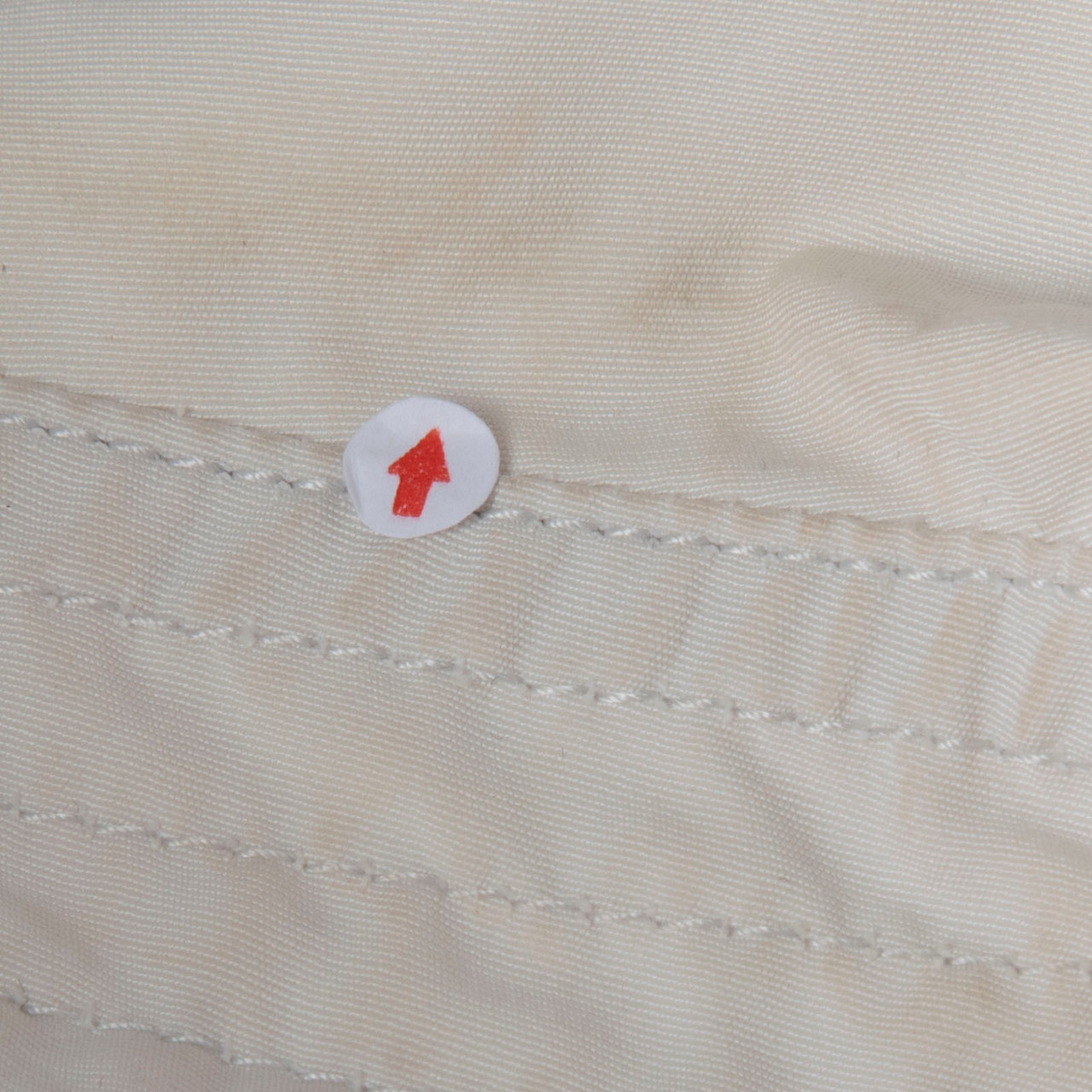 Prada Ecru Belted Button Up Trench Coat