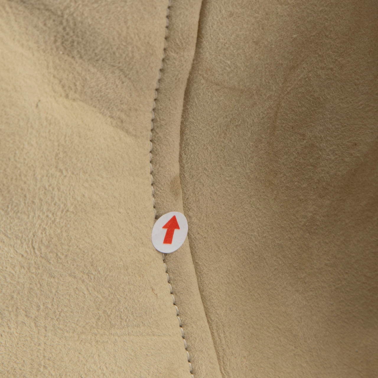 Alexander McQueen MCQ Beige Suede Shearling Jacket