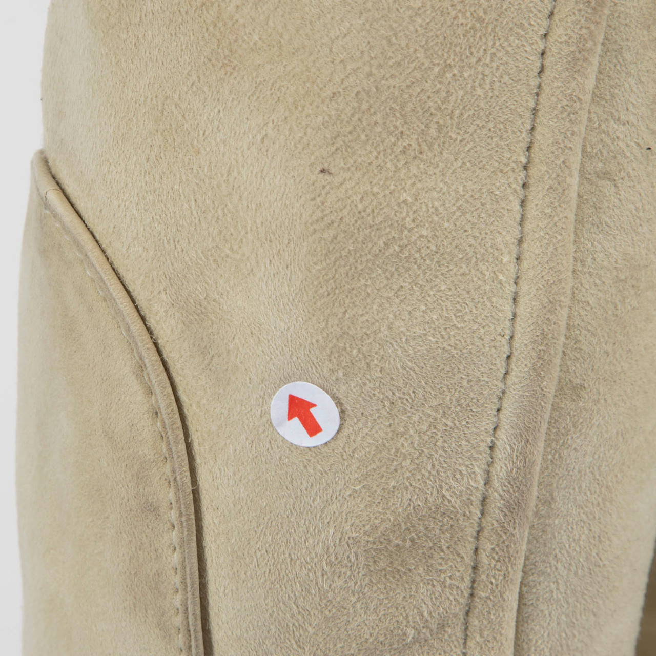 Alexander McQueen MCQ Beige Suede Shearling Jacket