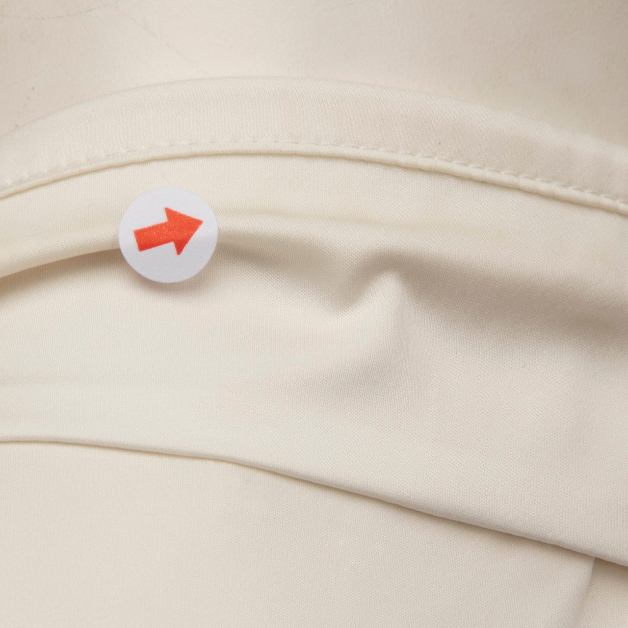 Zadig & Voltaire White Trent Satin Blouse