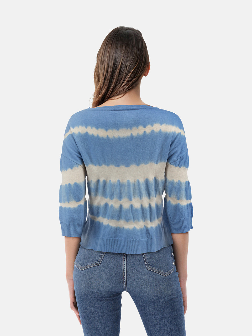 Zadig & Voltaire Cashmere Blue Printed Jumper