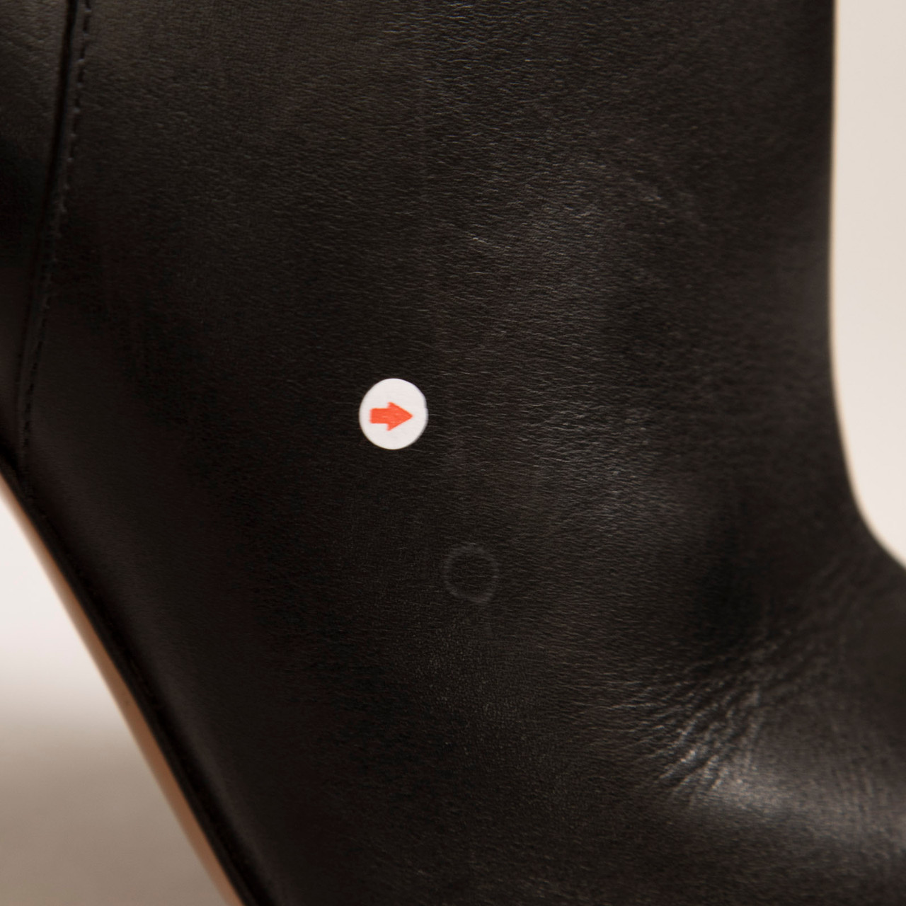 Valentino Garavani Black Leather Pointed Studded Boots