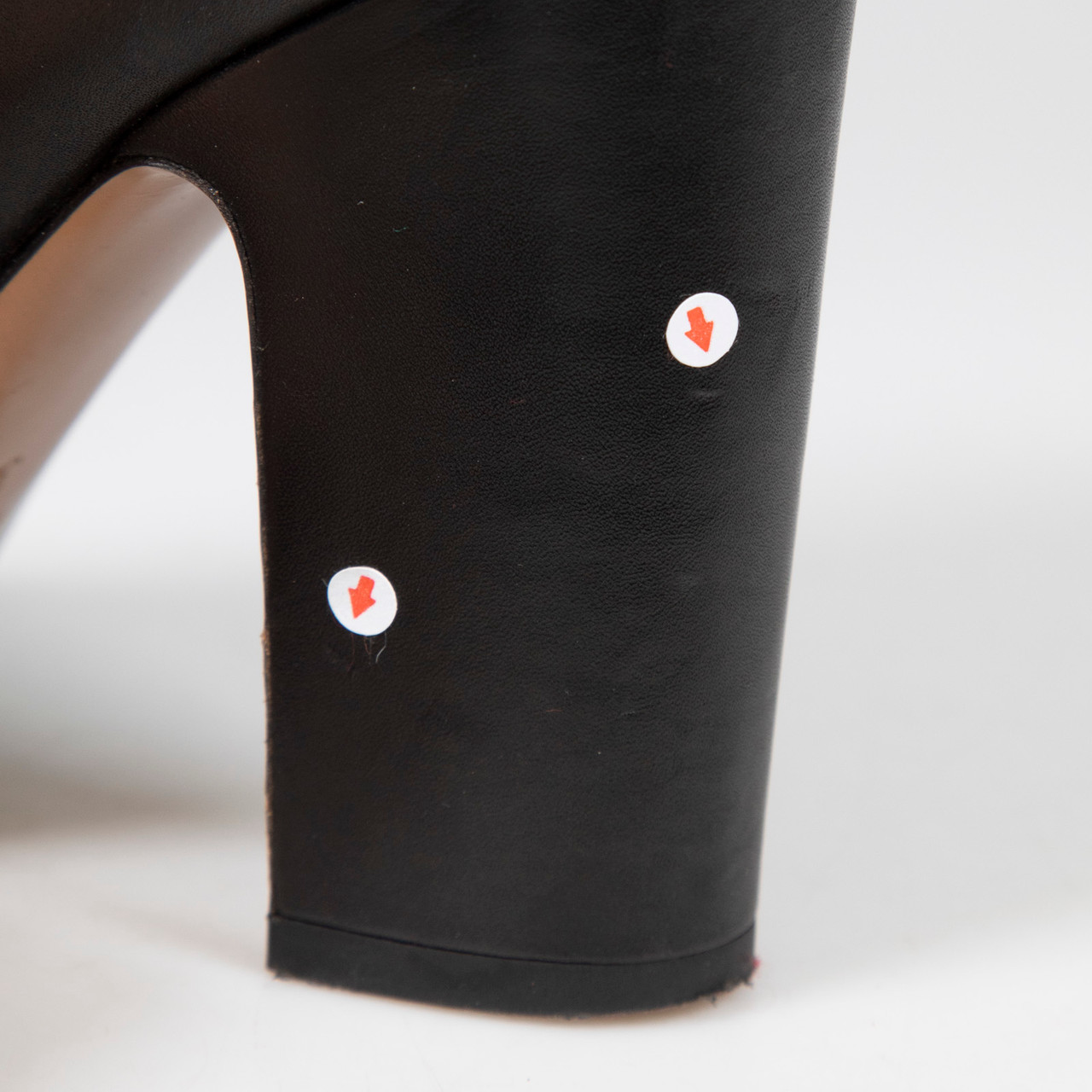 Valentino Garavani Black Leather Pointed Studded Boots