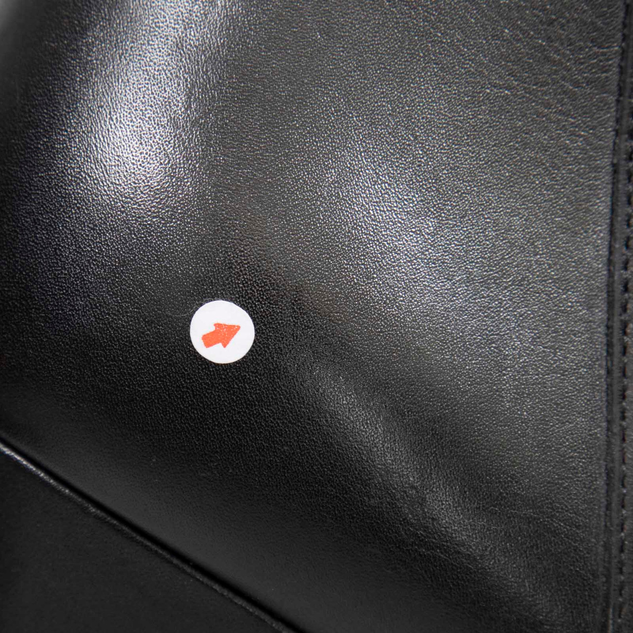 Valentino Garavani Black Leather Pointed Studded Boots