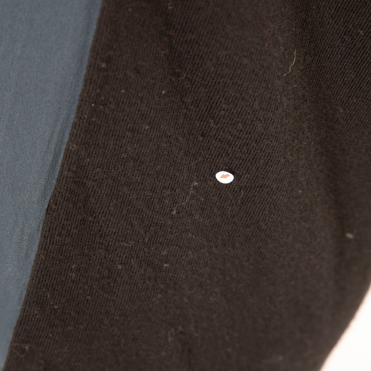 Fendi Navy & Black Wool & Silk Top